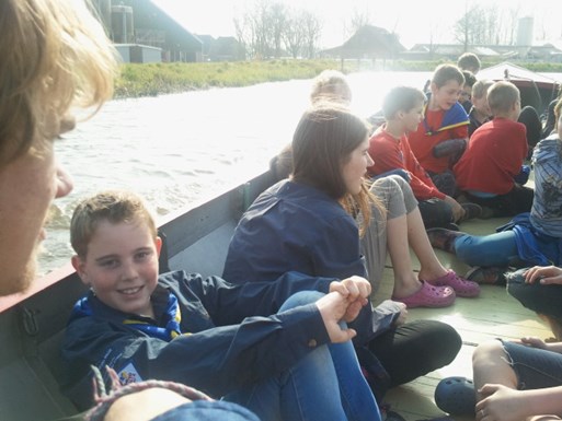 Lekker varen in de Langedijker van Kees.